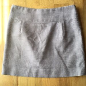 J.crew textured-cotton lined skirt size 0